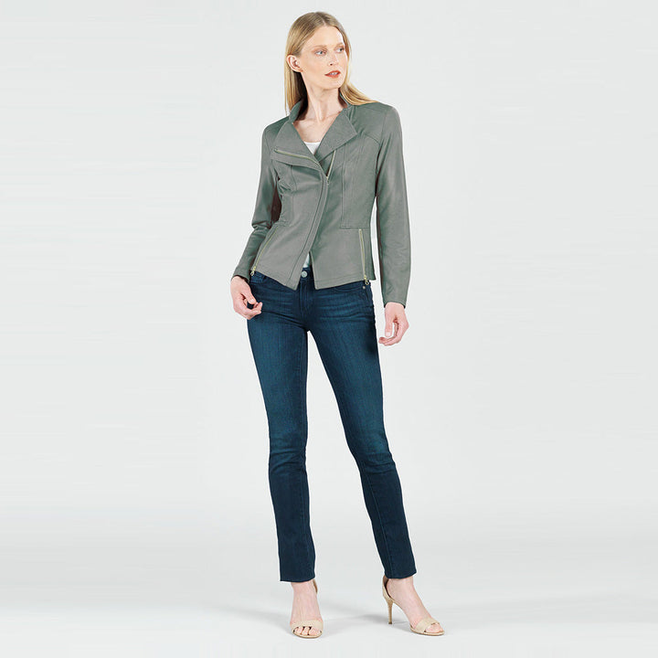 Liquid Leather&trade; Signature Jacket - Olive