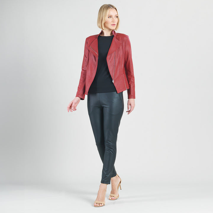 Liquid Leather&trade; Signature Jacket - Ruby