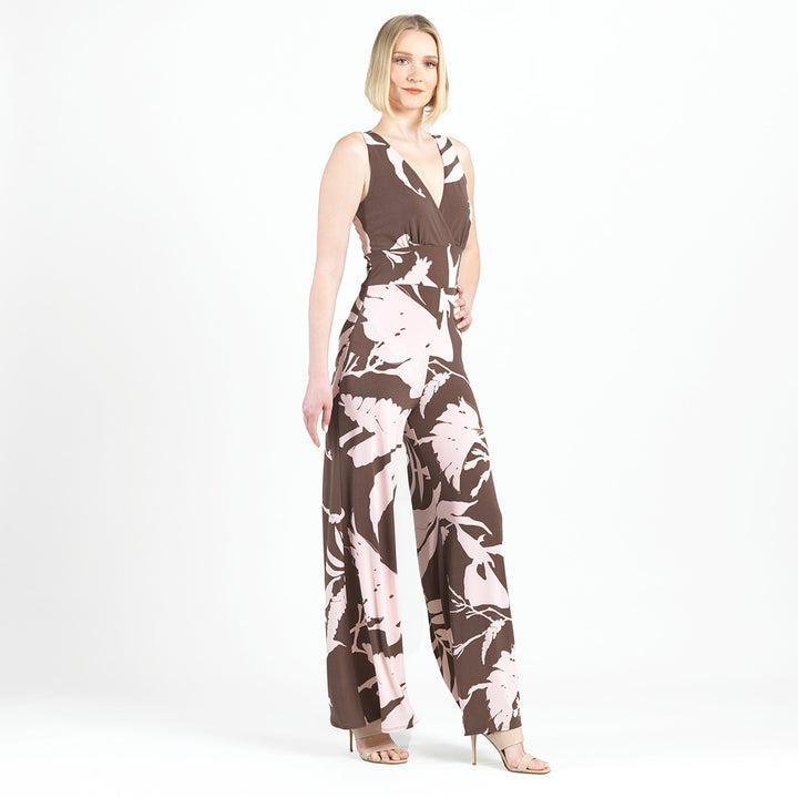 Signature Jumpsuit - Floral Stem